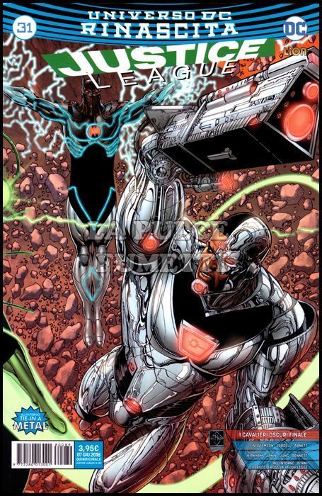 JUSTICE LEAGUE # 89 - JUSTICE LEAGUE 31 - METAL - I CAVALIERI OSCURI 4 - RINASCITA